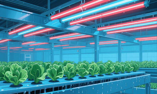 Full Spectrum LED Grow Lamp for Greenhouse Vegetable Flower Cultivation