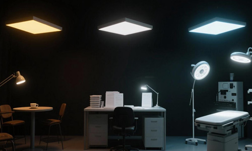 What is CCT color temperature in LED lighting explanation diagram