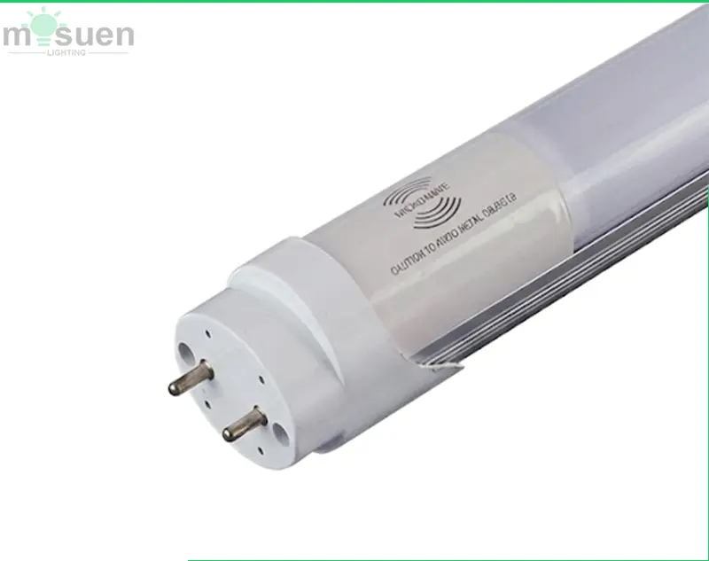 Microwave Sensor T8 LED Tube 4FT G13 18W 160lm/W High Lumen