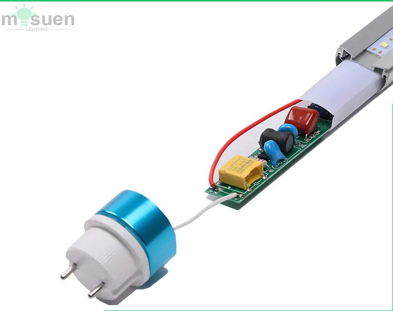 3ft 14W T8 LED tube side view for commercial retrofit lighting projects