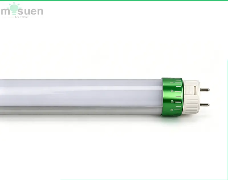 4ft 18W T8 LED tube light side profile showing slim G13 base structure