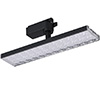 Black LED track light interior ceiling lighting