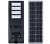 Smart energy storage solar LED street light fixture