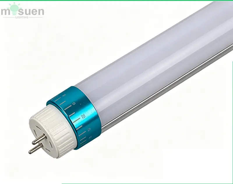 High efficacy 200lm/w 18W 4ft T8 LED tube light, energy saving linear led fluorescent replacement lamp for office warehouse lighting